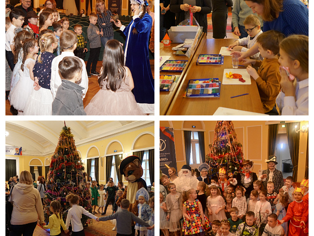 Новогодная детская ёлка ОСК «НПП «Салют»